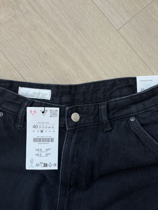 Широкі Джинси Zara (M) Loose Fit Оригінал Широкие Джинсы Мужские
