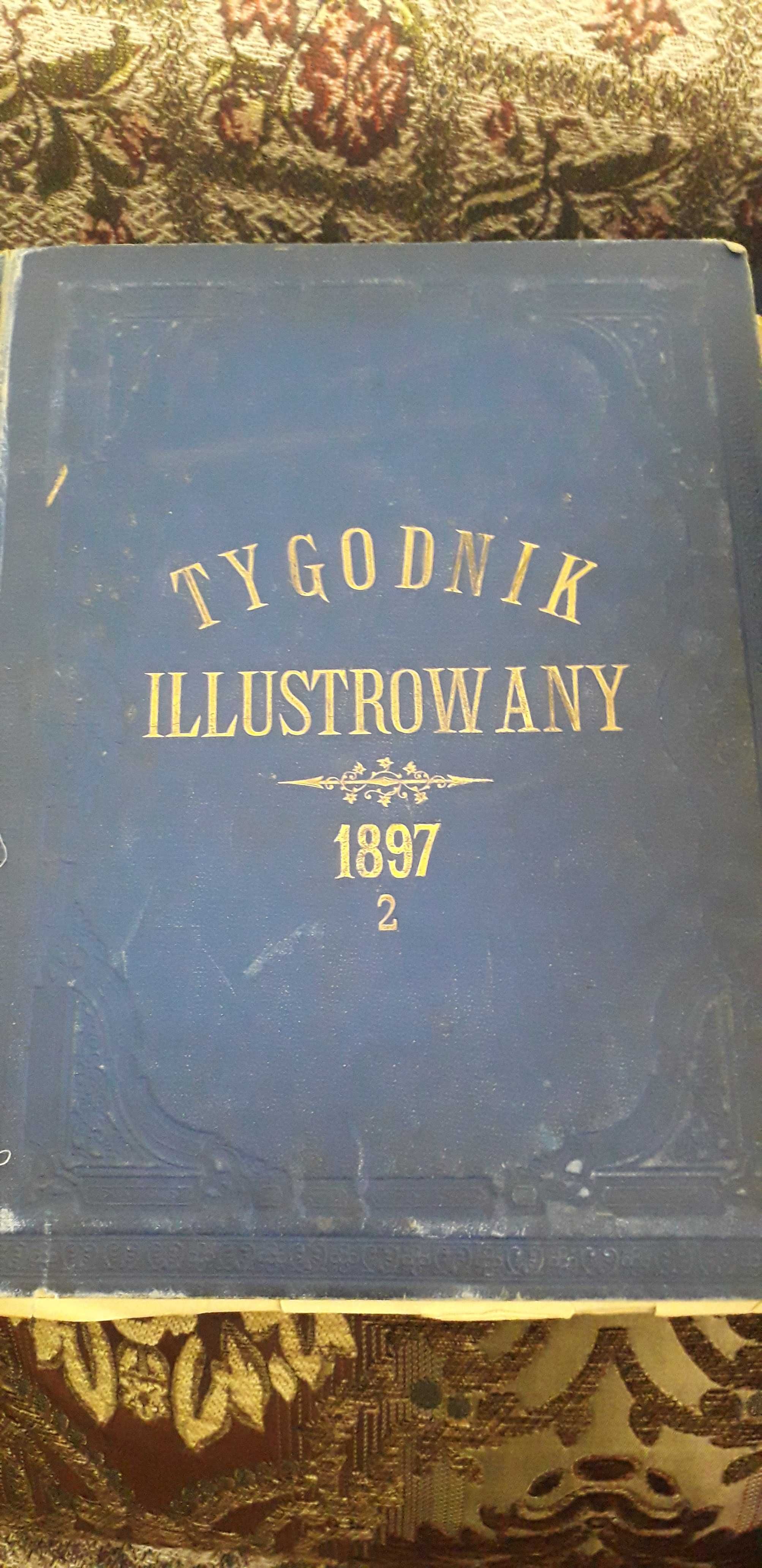 Старовинна книга Ttygodnik ilustrowany 1897 r.