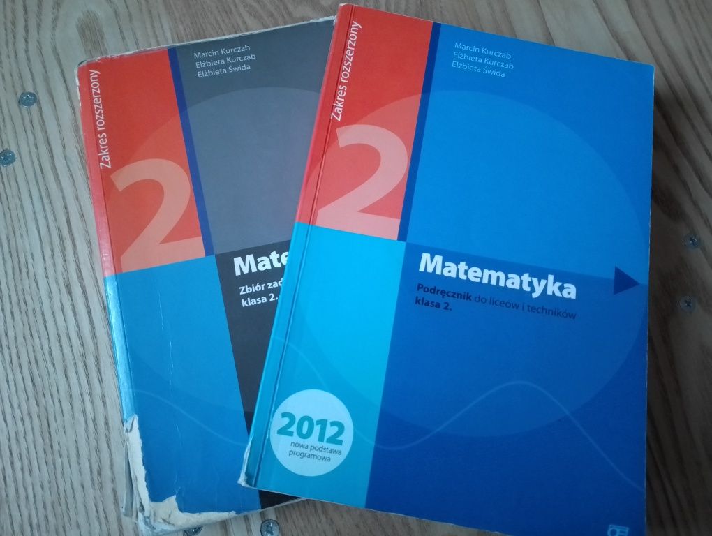Matematyka 2 podręcznik i zbiór zadań zakres rozszerzony
