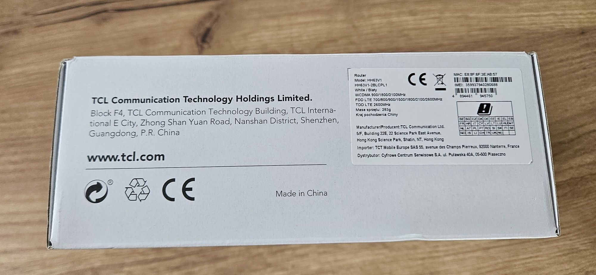 Router TCL LinkHub HH63V1