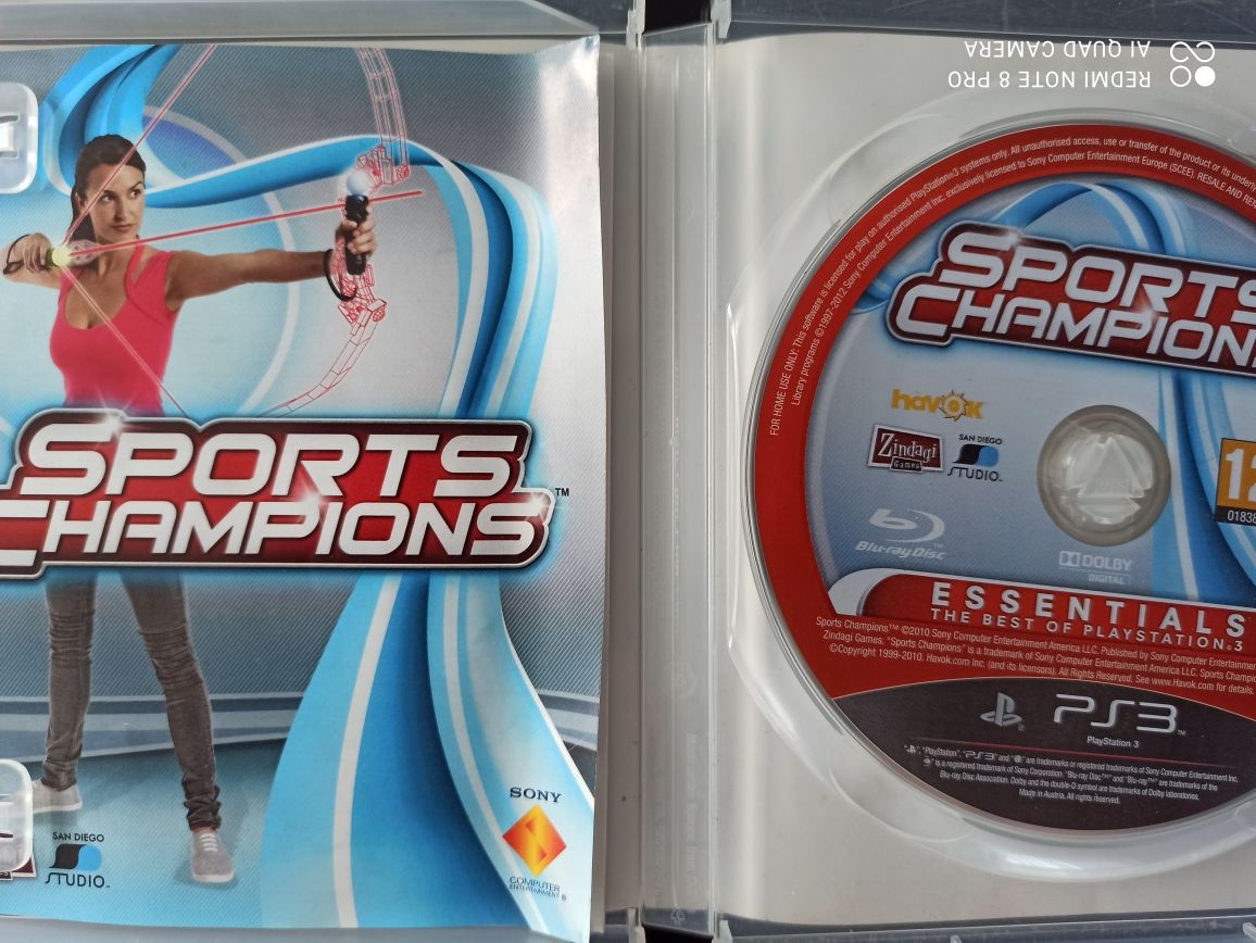 Gra na PlayStation 3 MOVE Sports Champions DUBBING PL