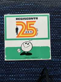 Vinil Regisconta 25 anos