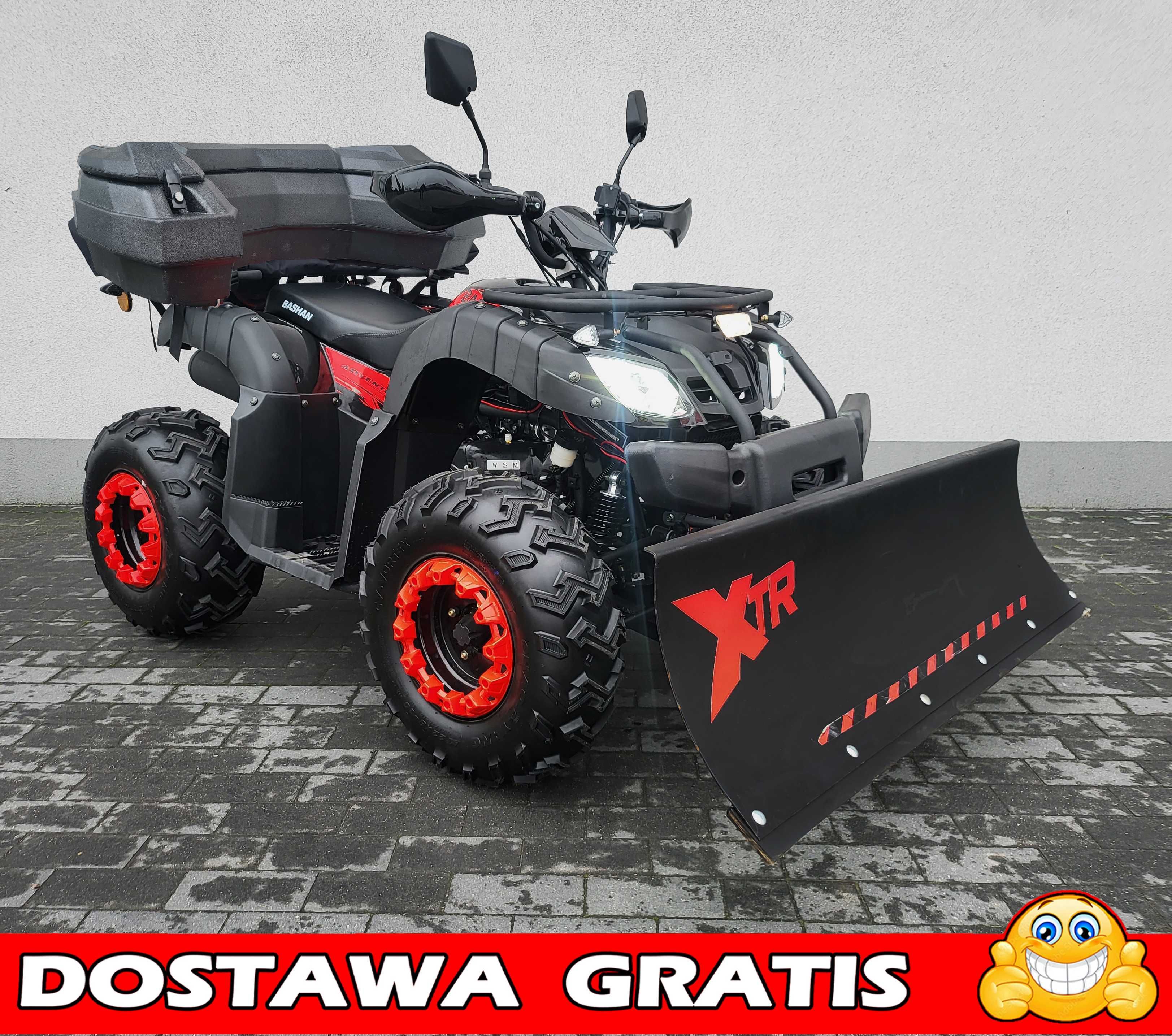 DOSTAWA GRATIS !! Quad Bashan 200cc Homologacja 2-osobowa, automat