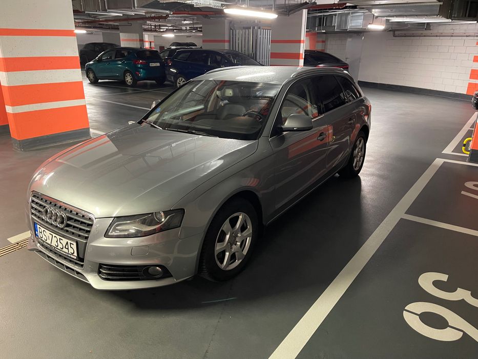 Audi A4 Avant 2.0 TDI 105 kW 2008 Automat Bluetooth Półskóra alcantara