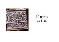 Azulejos vintage antigos