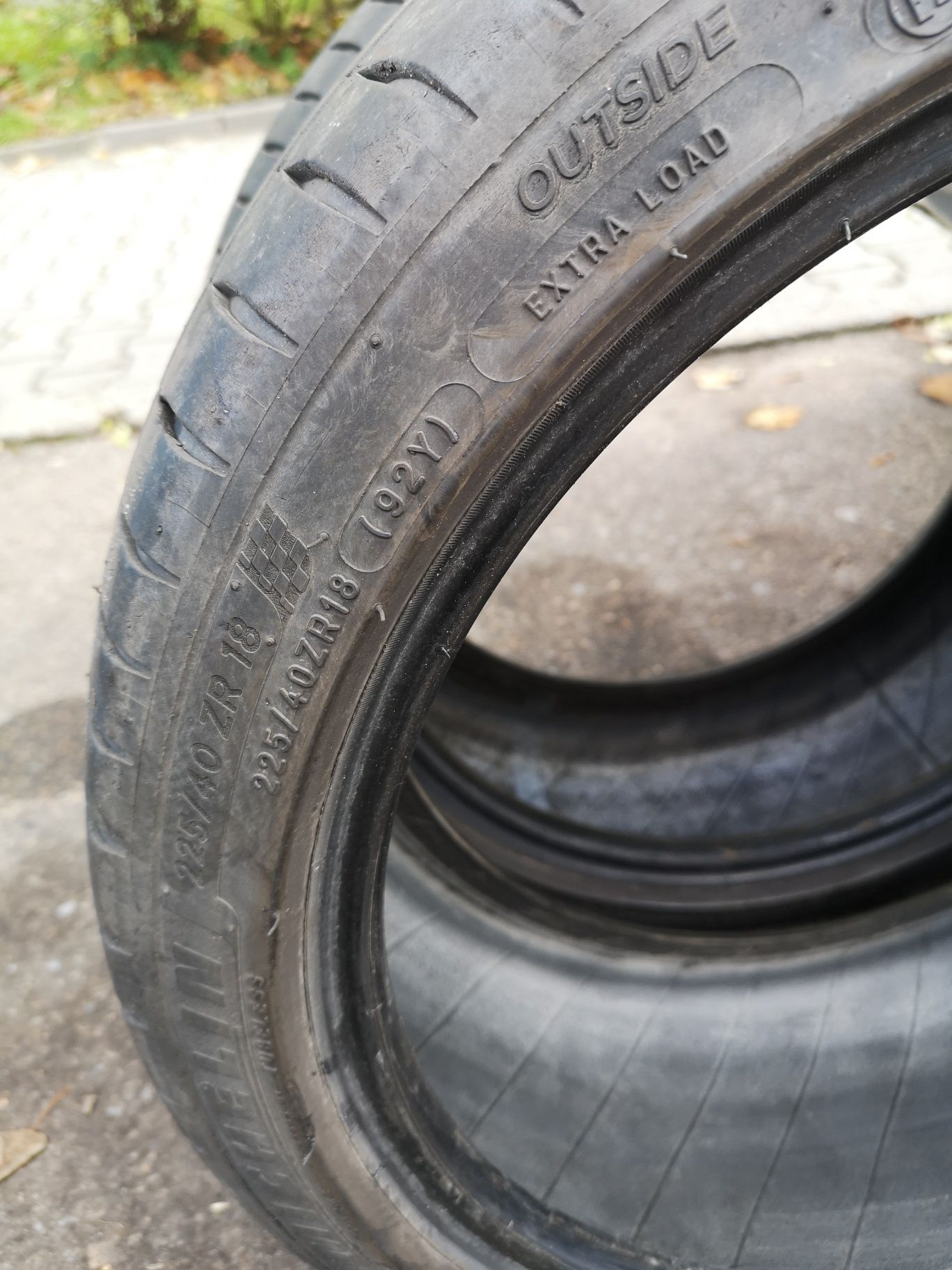 2x Michelin pilot sport 4 225/40r18