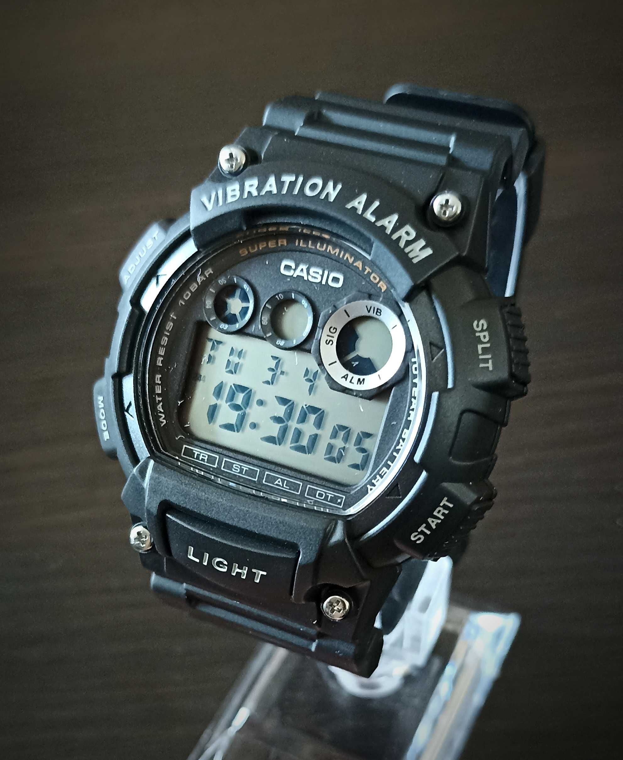 Casio W-735H Вибросигнал/Super illuninator