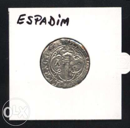 Espadim - Moeda de 1 espadim de 1438 a 1481 - D. Afonso V