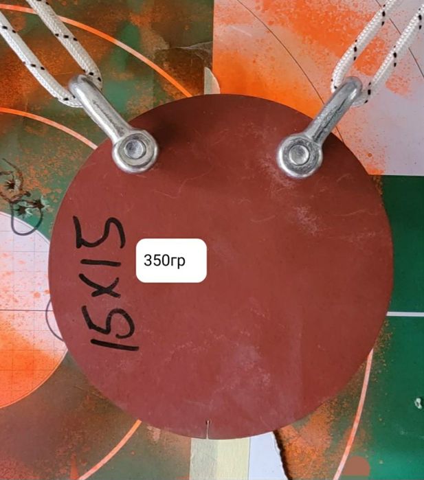 Гонг  мішень для тренувань з посиленого метала  Hardox 500