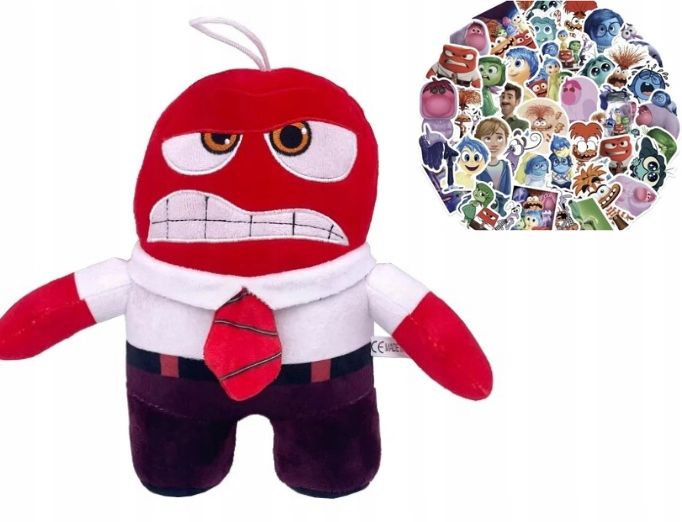 Inside Out 2, W Głowie Się Nie Mieści 2 Gniew Maskotka 30 Cm