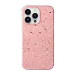 Etui UNIQ Coehl Terrazzo na iPhone 14 Pro Max - różowe