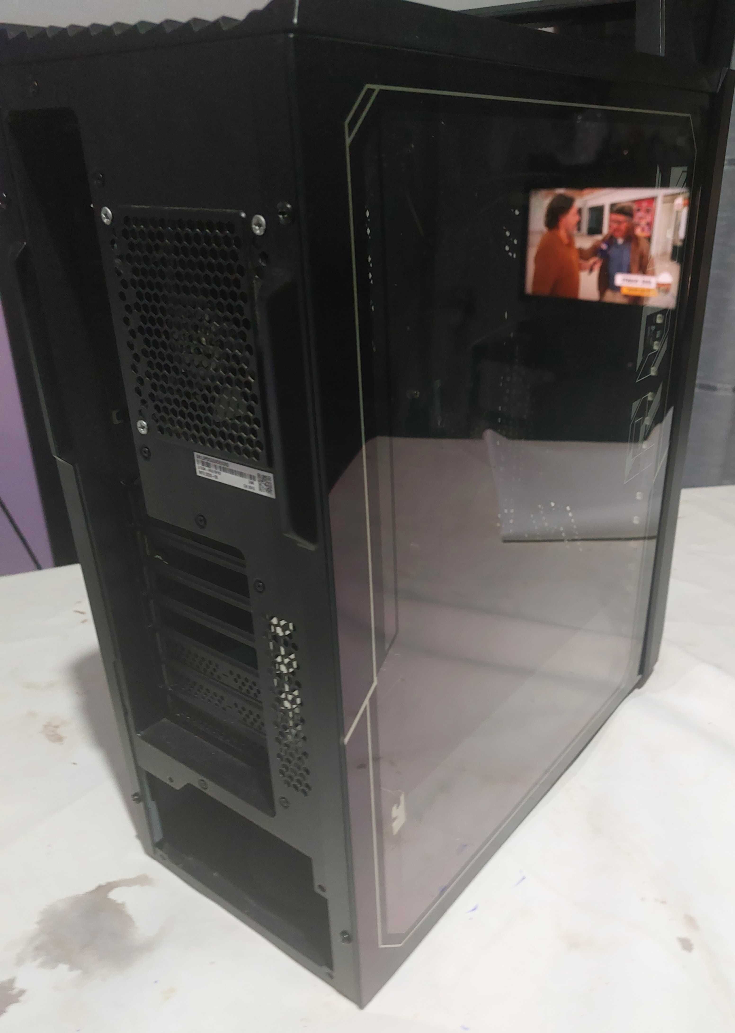 Caixa de PC transparente na lateral