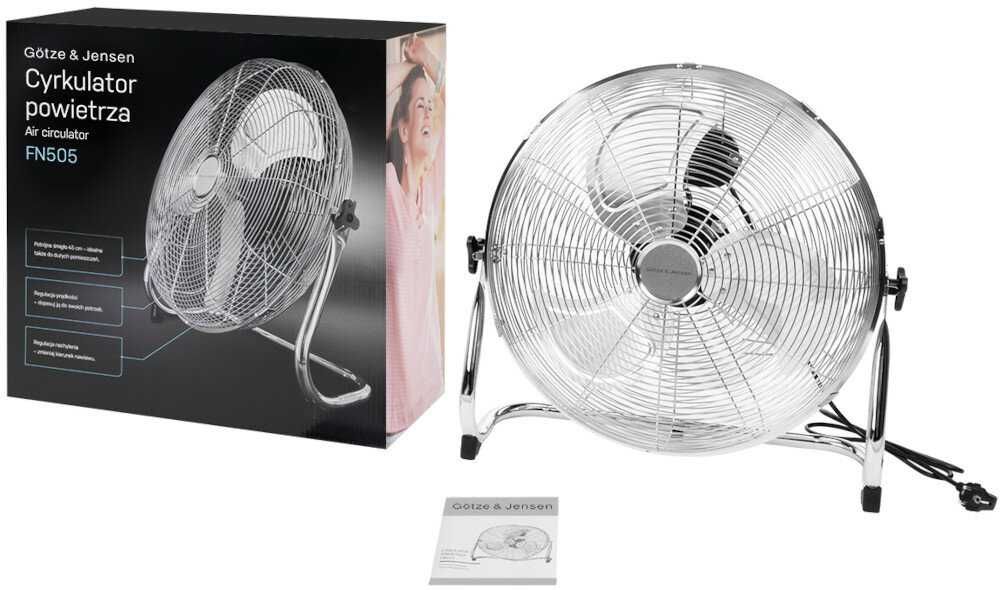 Wentylator Wiatrak Cyrkulator GÖTZE & JENSEN FN505 - 2 lata gwarancji