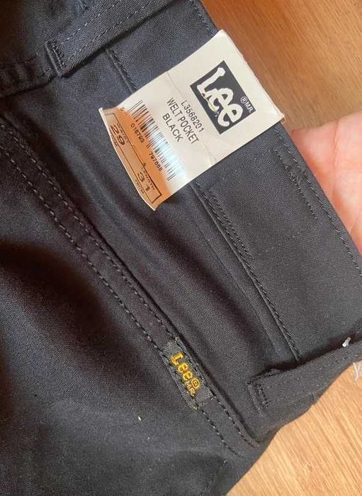 36 38 lee nowe spodnie dzwony slim wysoki stan dzins oryginal