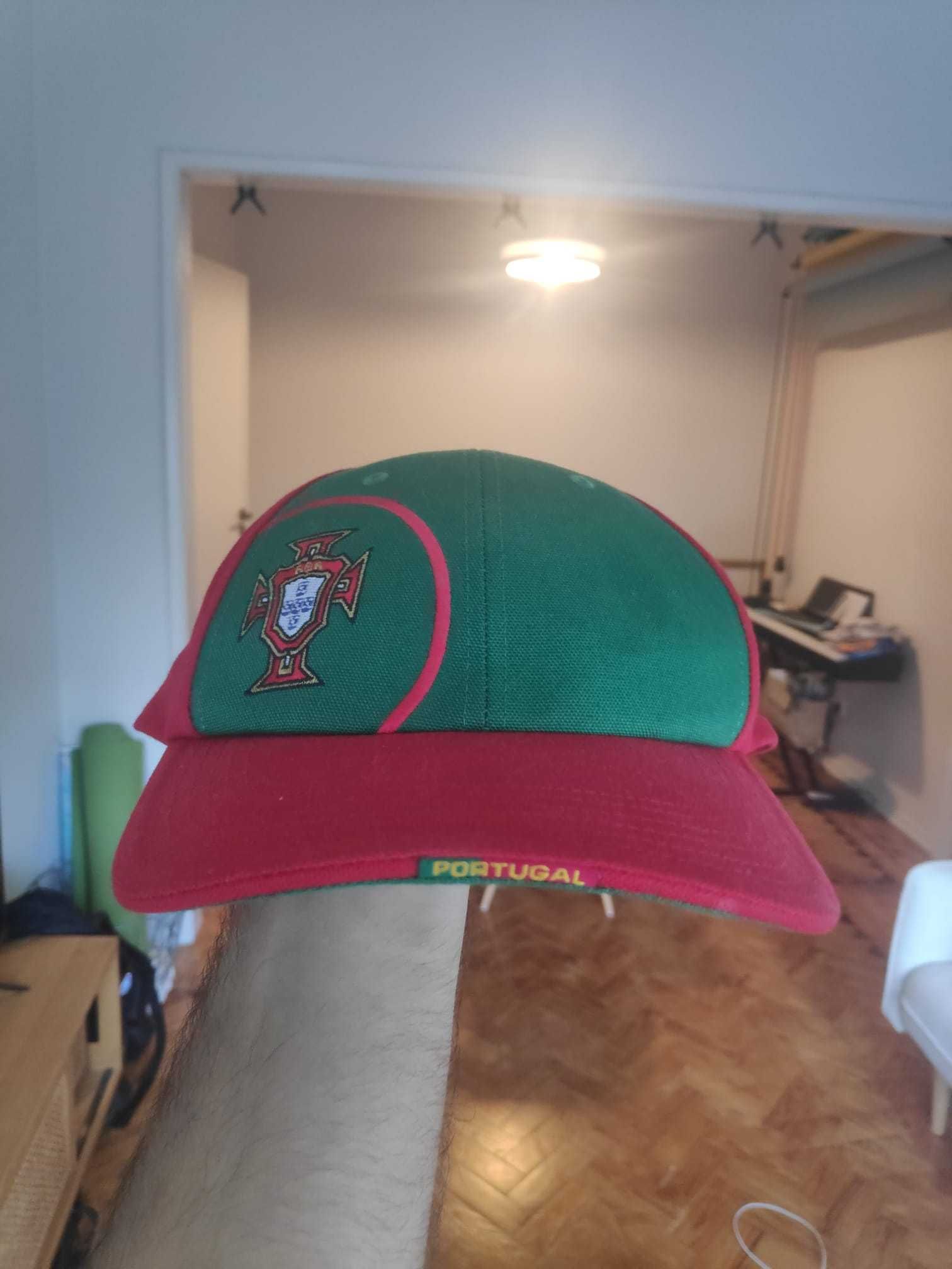 Chapéu Nike da FPF (Seleção Portuguesa / Portugal) *RARO* 2004