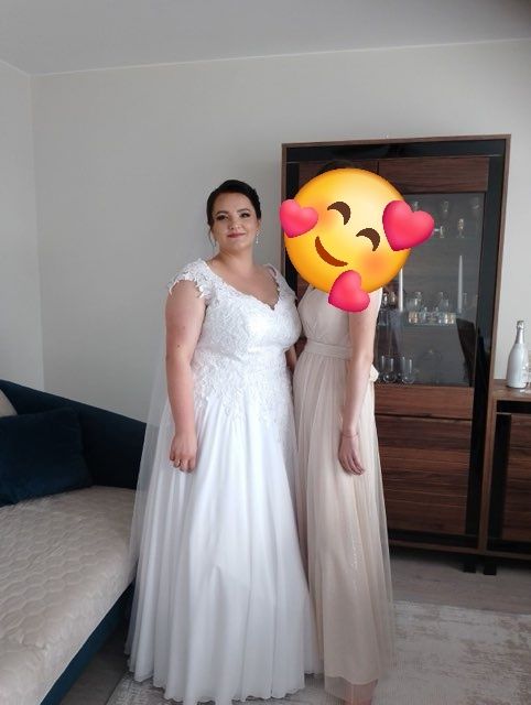 Suknia ślubna plus size