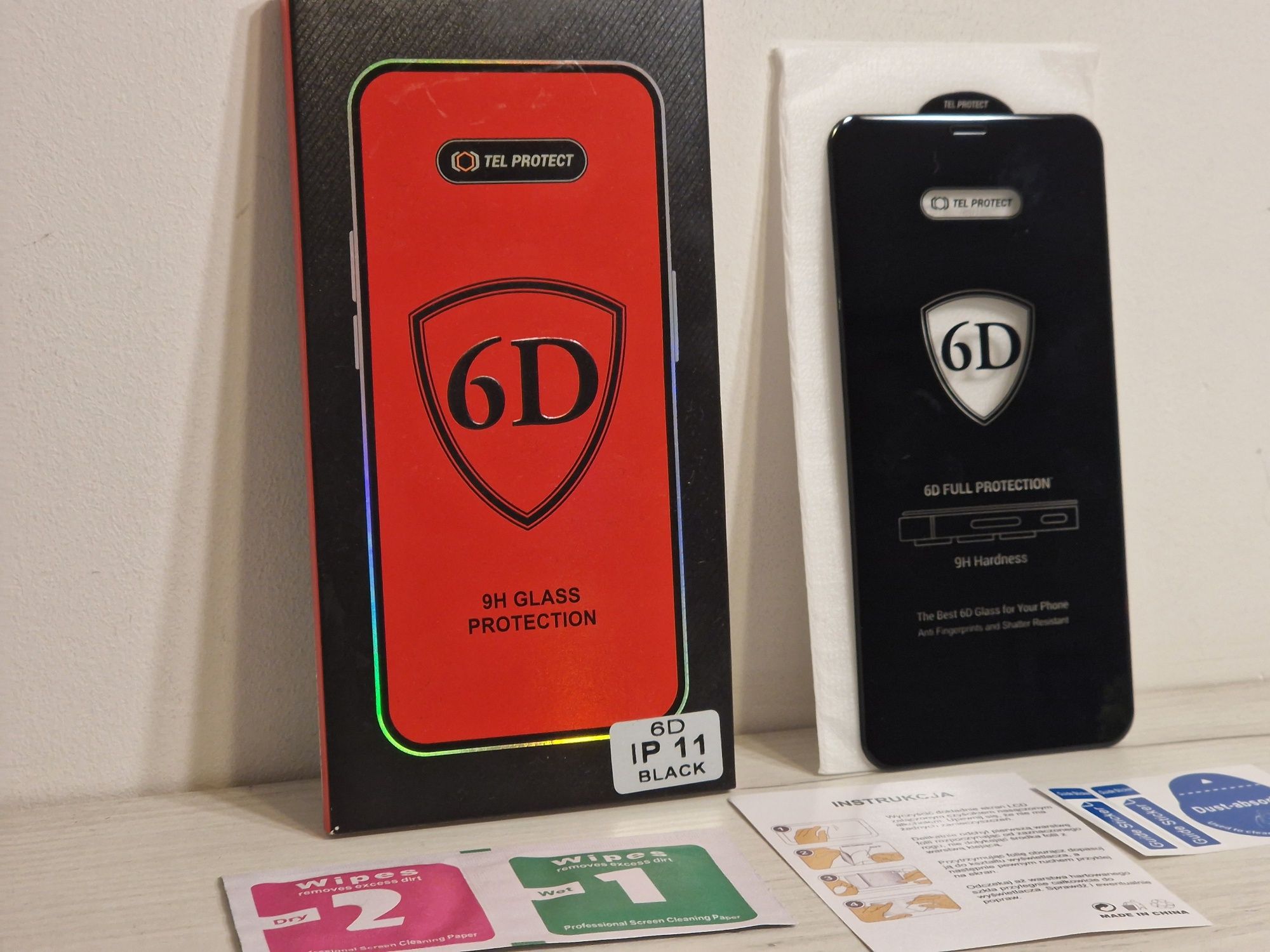 Hartowane szkło Full Glue 6D do IPHONE 11