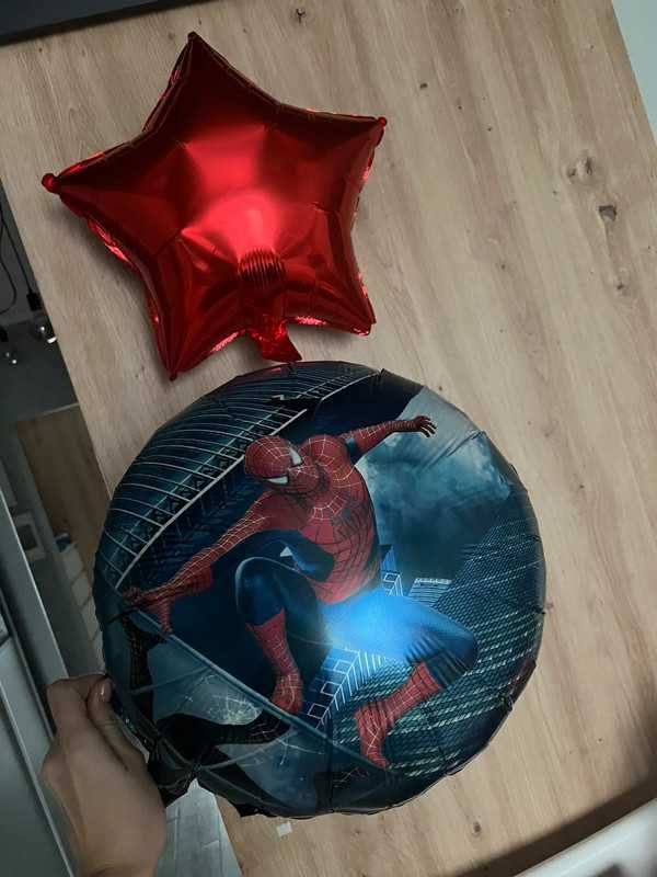 spider man balony zestaw urodziny