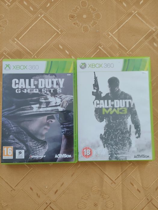 Call of duty  ghost i  call od duty MW3 Xbox 360