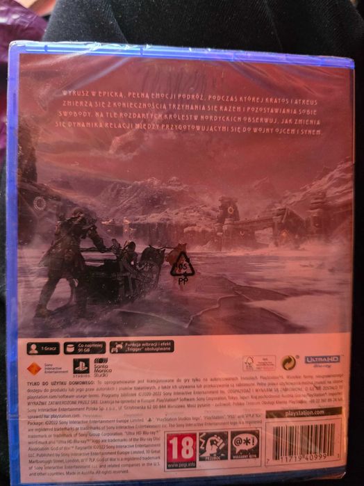 Gra God of War Ragnarok  PS5 Nowa w Folii