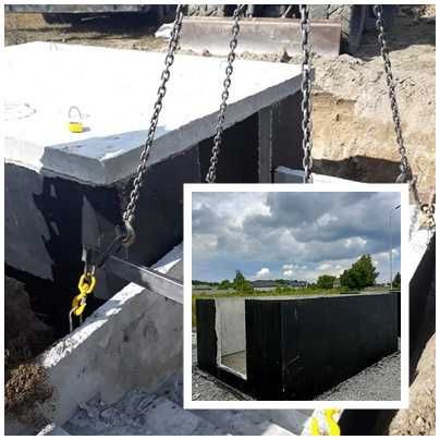 Piwnica betonowa Ziemianka na przetwory, szambo, kanał Grudziądz