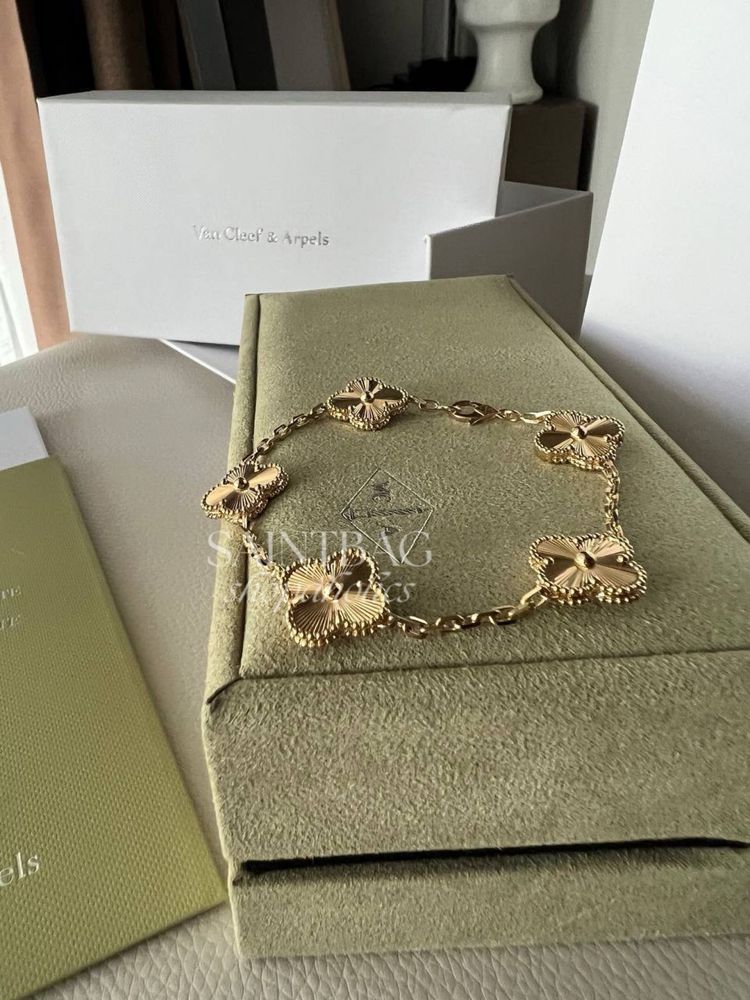 В наличии браслет Van Cleef Arpels Vintage Alhambra Ван Клиф золото