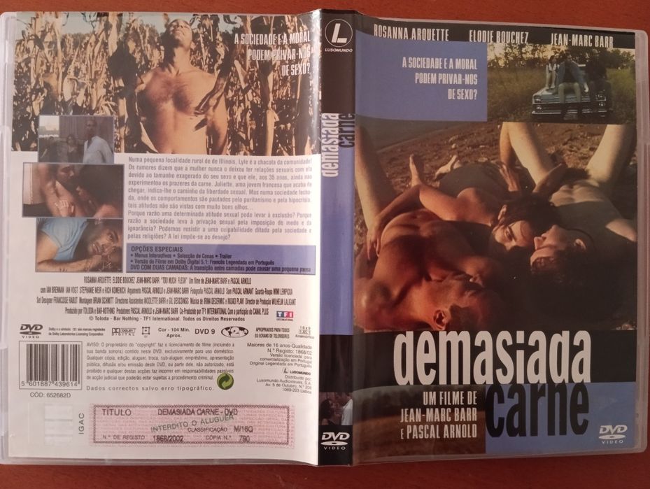 DVD demasiada carne