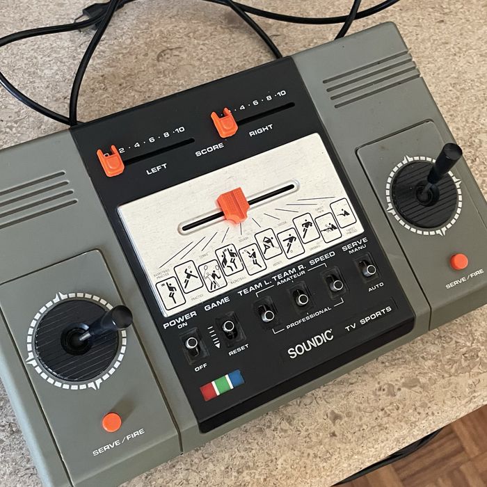 Soundic TV Sports SD-04 consola vintage retro