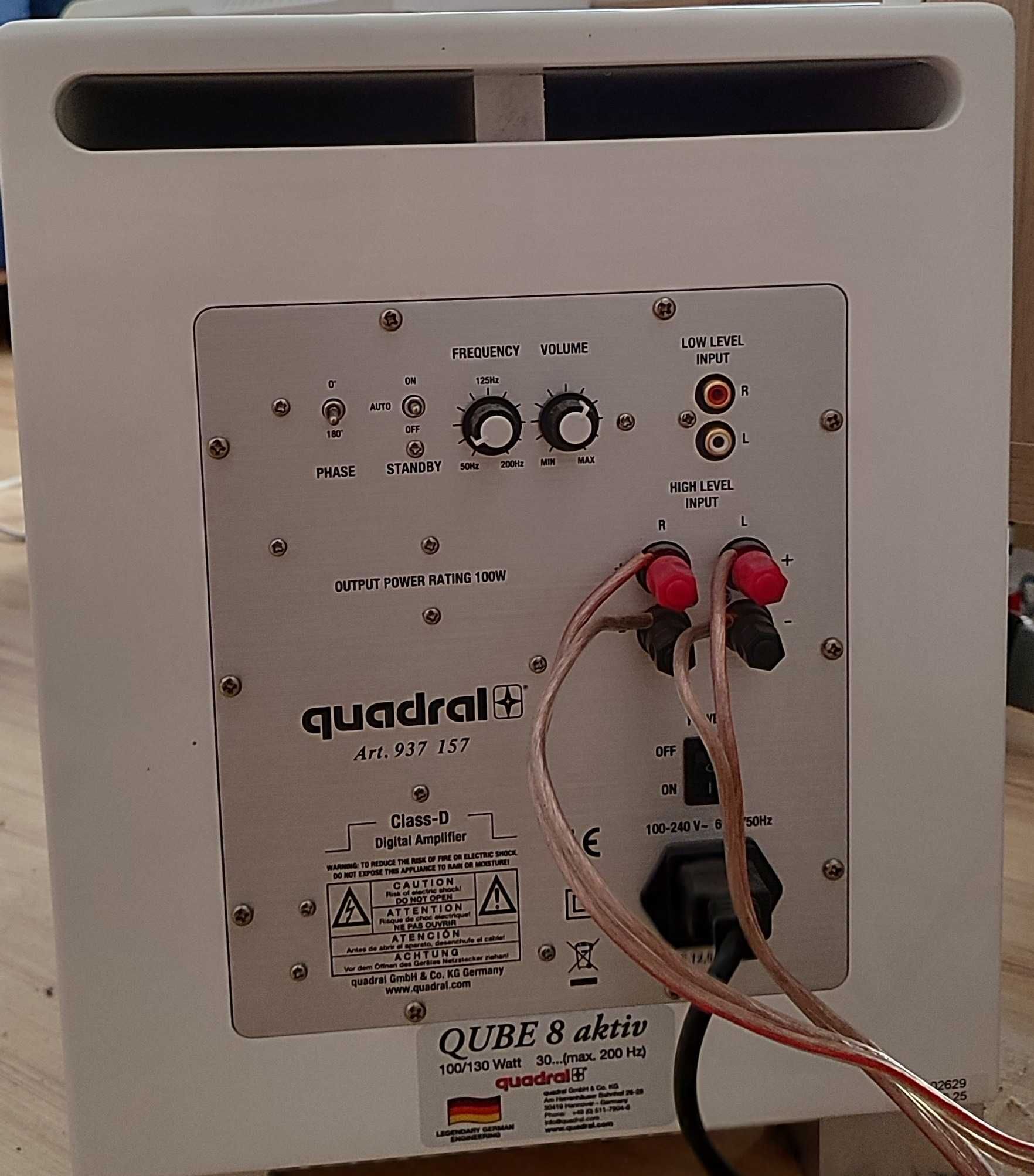 Subwoofer Quadral QUBE 8