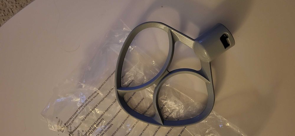 Mieszadło płaskie do miksera SMEG SMFB01 + hak do mikserów SMEG NOWE