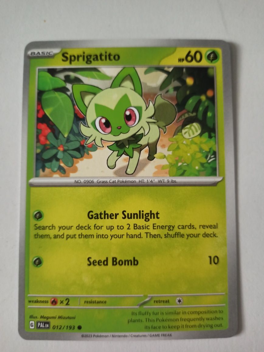 Karta pokemon Spigatito