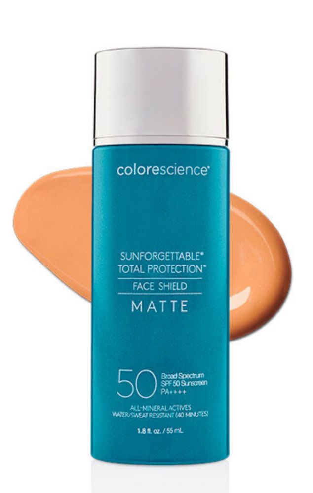 Colorescience Face Shield Matte SPF 50 сонцезахисний крем