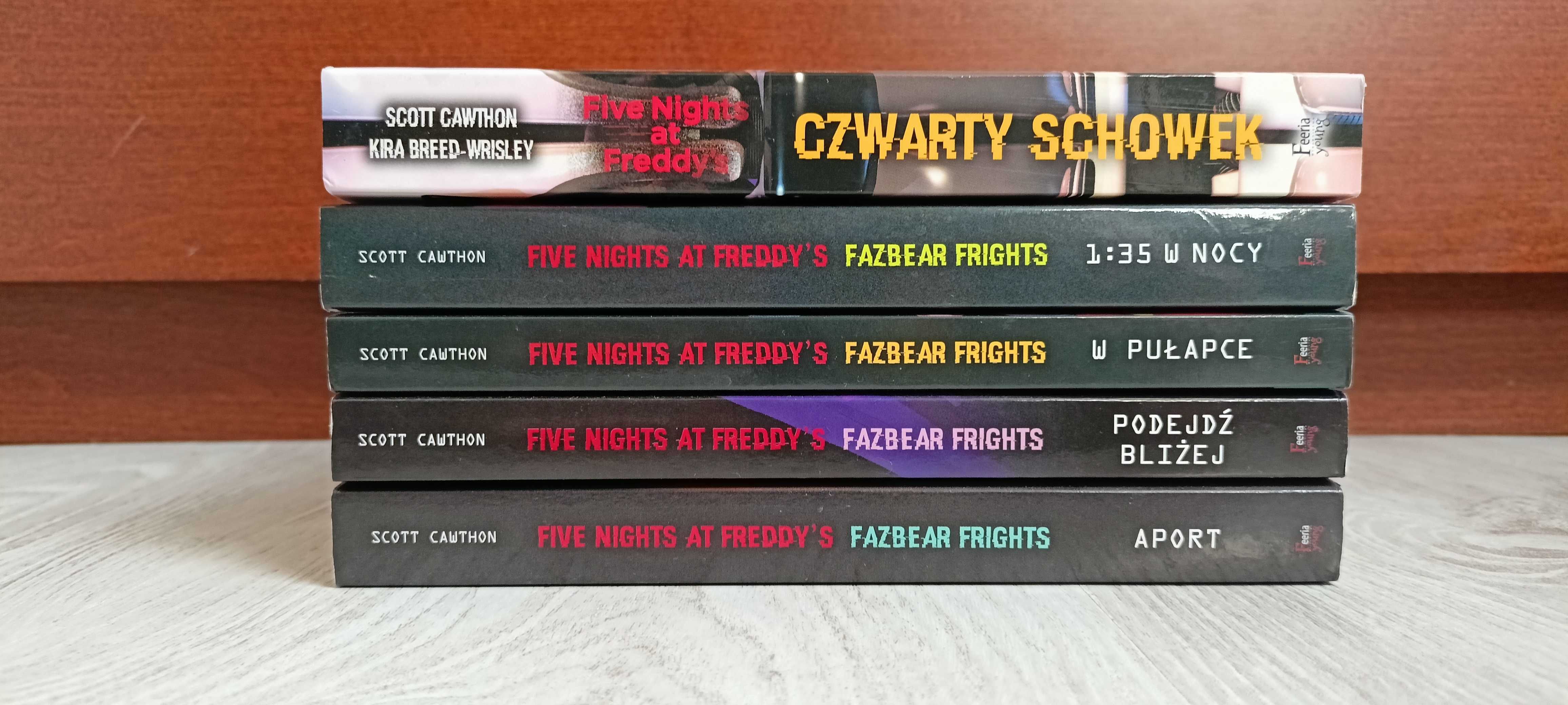 5x Scott Cawthon Five Nights at Freddy's Aport Podejdź bliżej Schowek