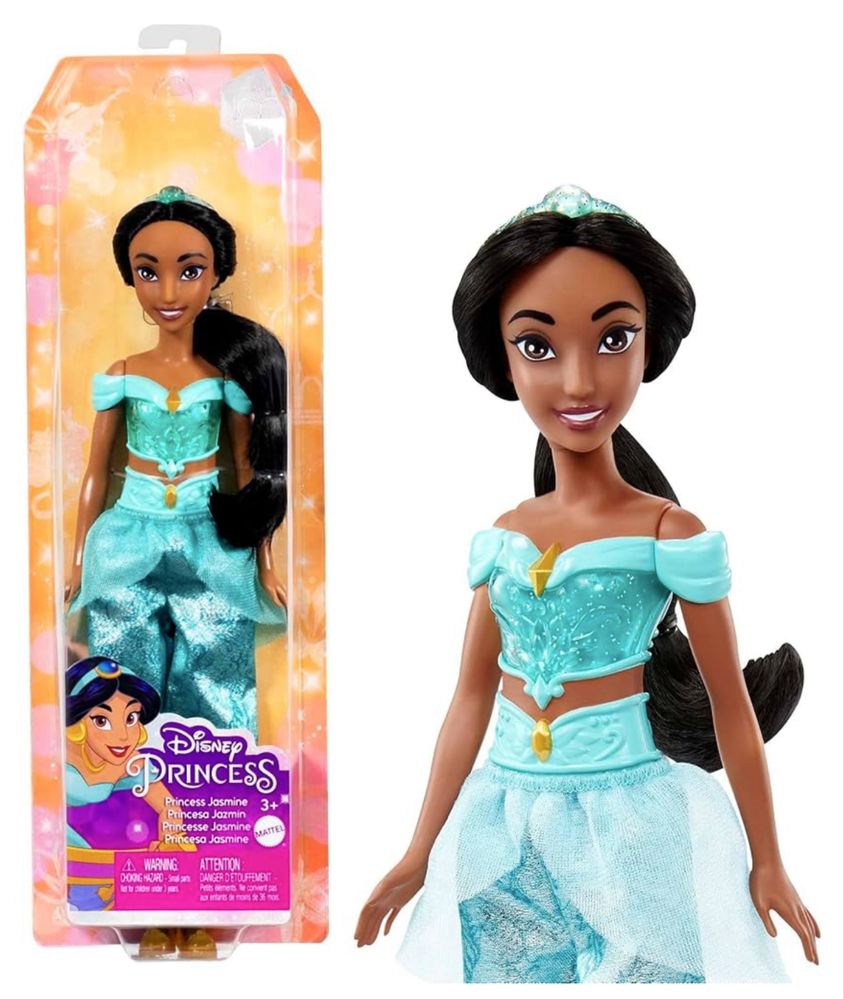 Лялька Рапунцель, Аріель, Моана, Білосніжка, Жасмін Disney Princess