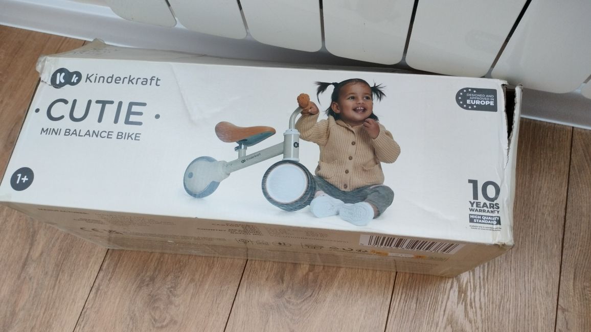 Rowerek biegowy Kinderkraft CUTIE mini balance bike