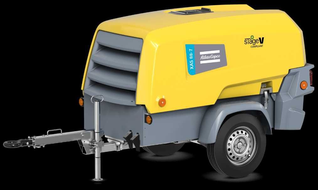 Serwis, naprawa kompresorów spalinowych ATLAS COPCO, KAESER
