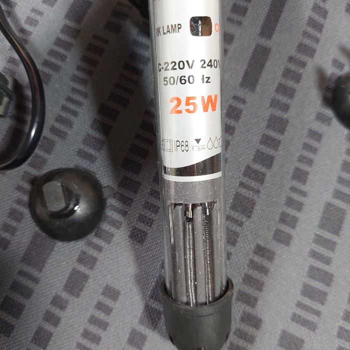 Автоматический нагреватель для аквариума с термостатом 25 Вт