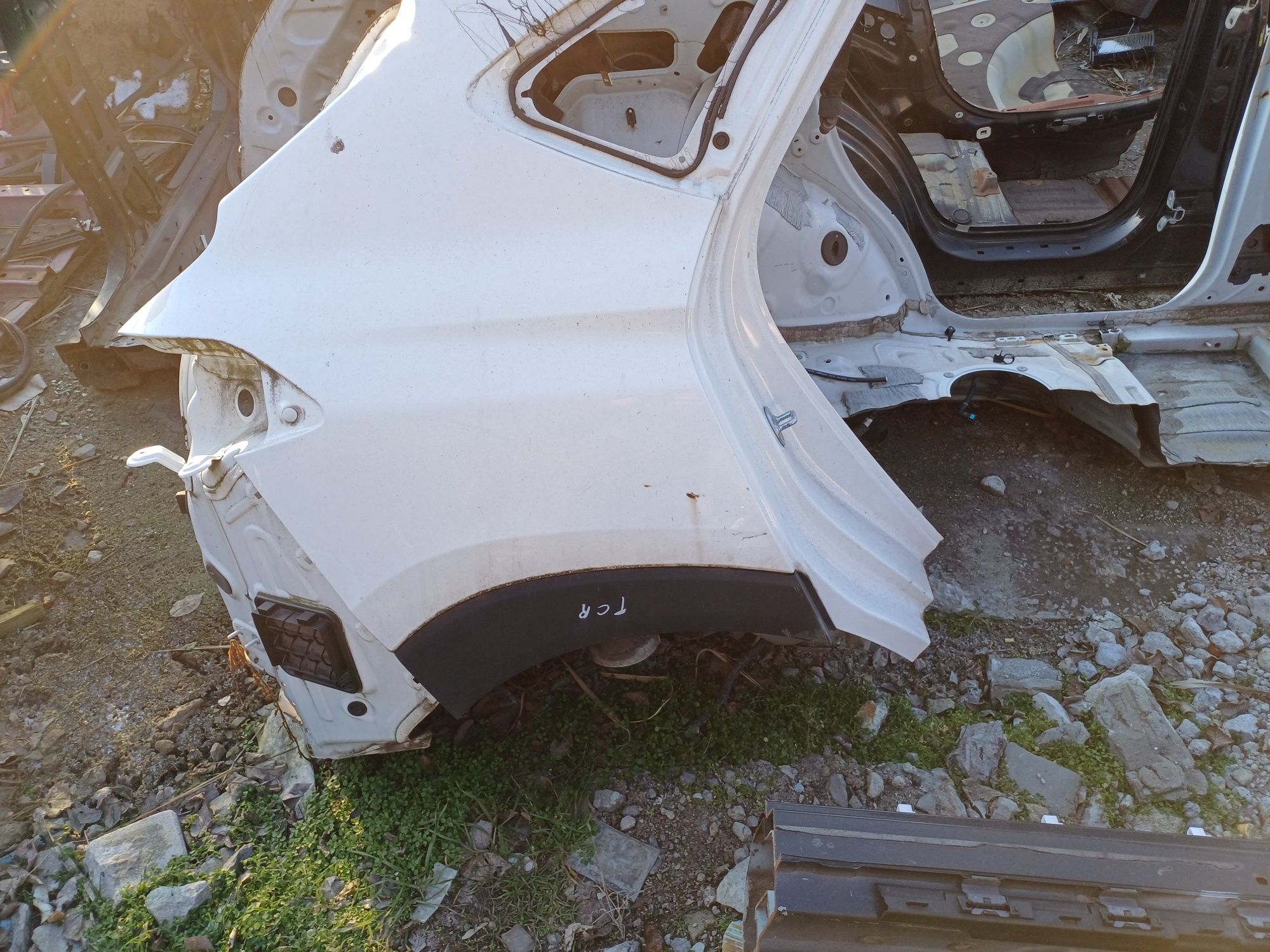 Крыло Hyundai Tucson TL четверть задняя правая