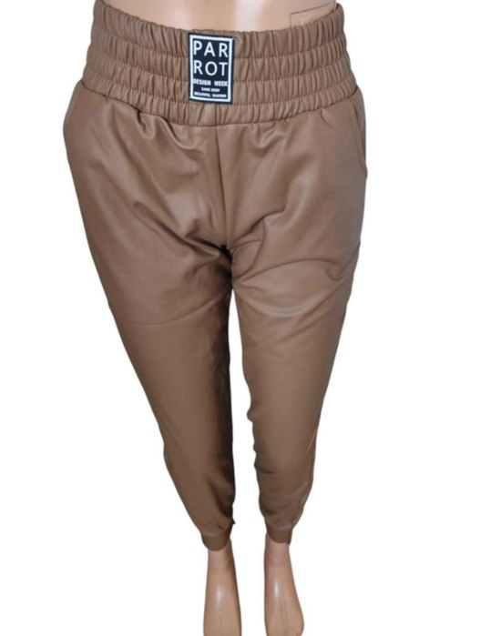 Spodnie skórkowe dresowe damskie S/M