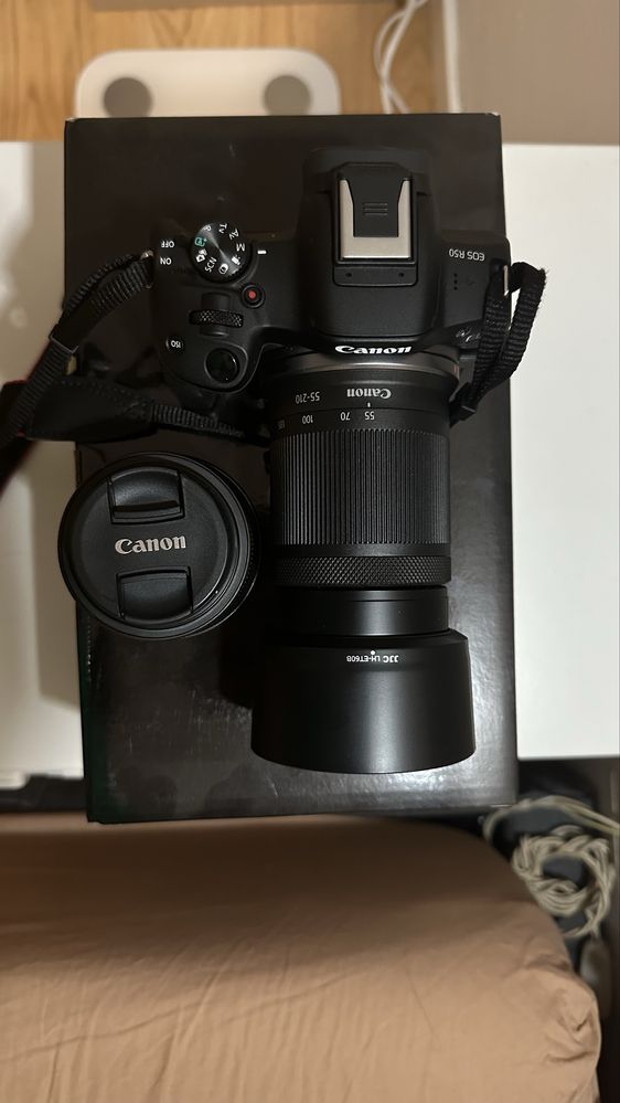 Canon R50 KIT 2 Lentes