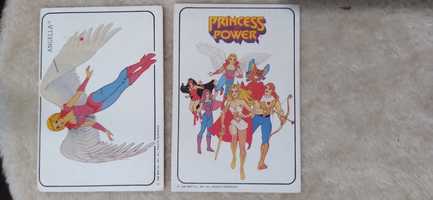 2 calendários da coleção Princess Power de 1986