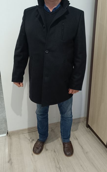 Płaszcz męski wełna