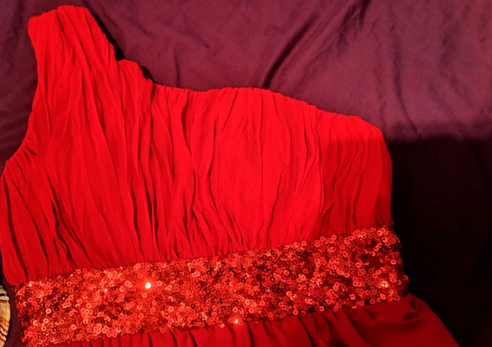 Vestido de cerimónia comprido tamanho unico