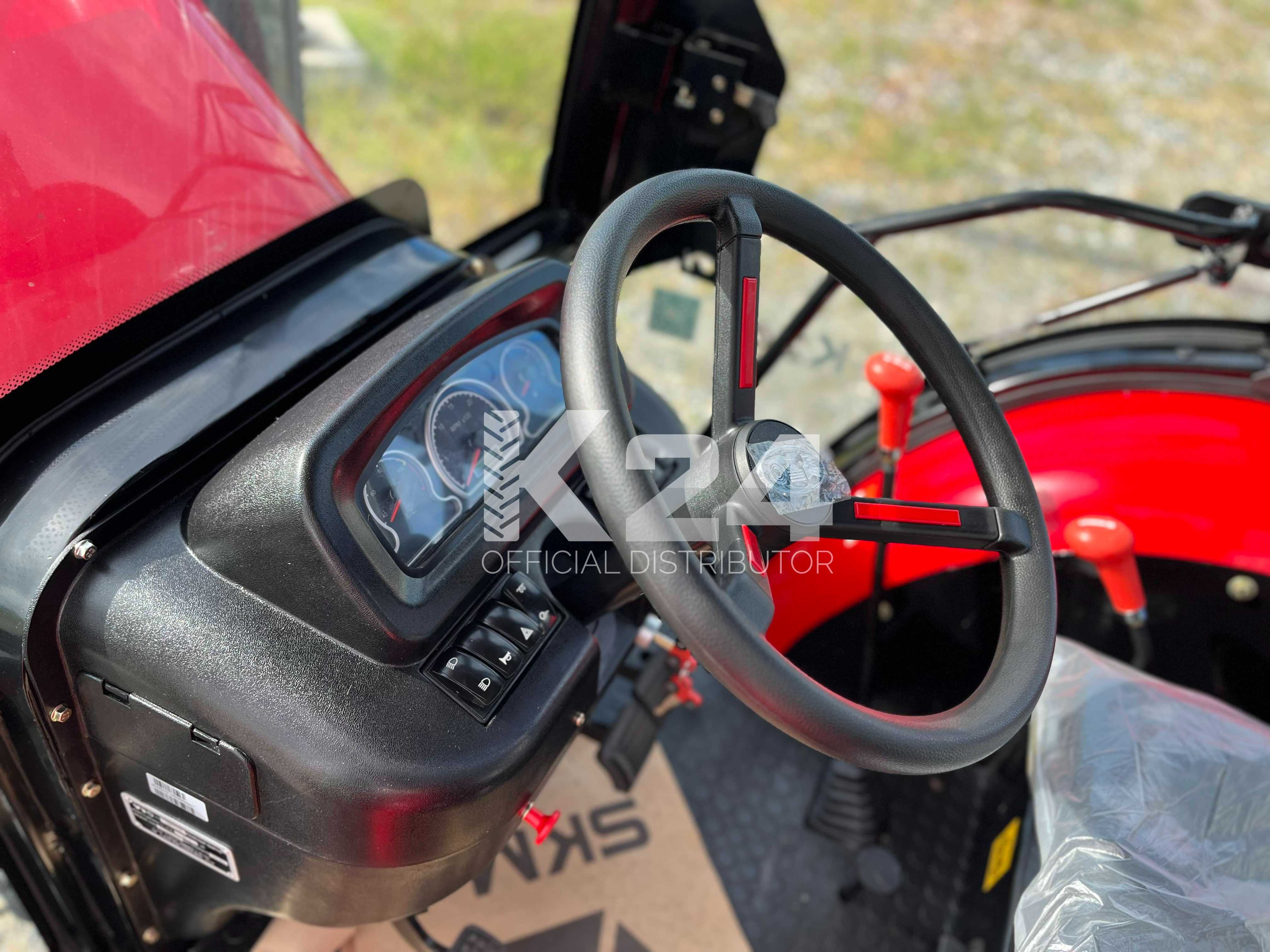 Трактор YTO NMF 554 X, колісний трактор Юто