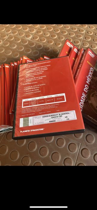 DVD’s Cidades do Mundo Planeta de Agostini