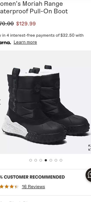 Timberlend женские дутики снегоходы