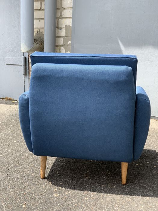 Крісло мʼяке вінтажне