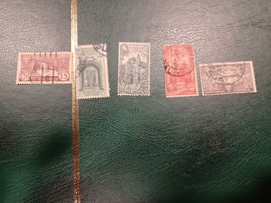 Selos usados sétimo centenário de Santo António