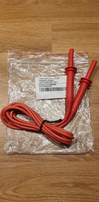 Sonel przewody pomiarowe 6kV MIC MPI 3 sztuki