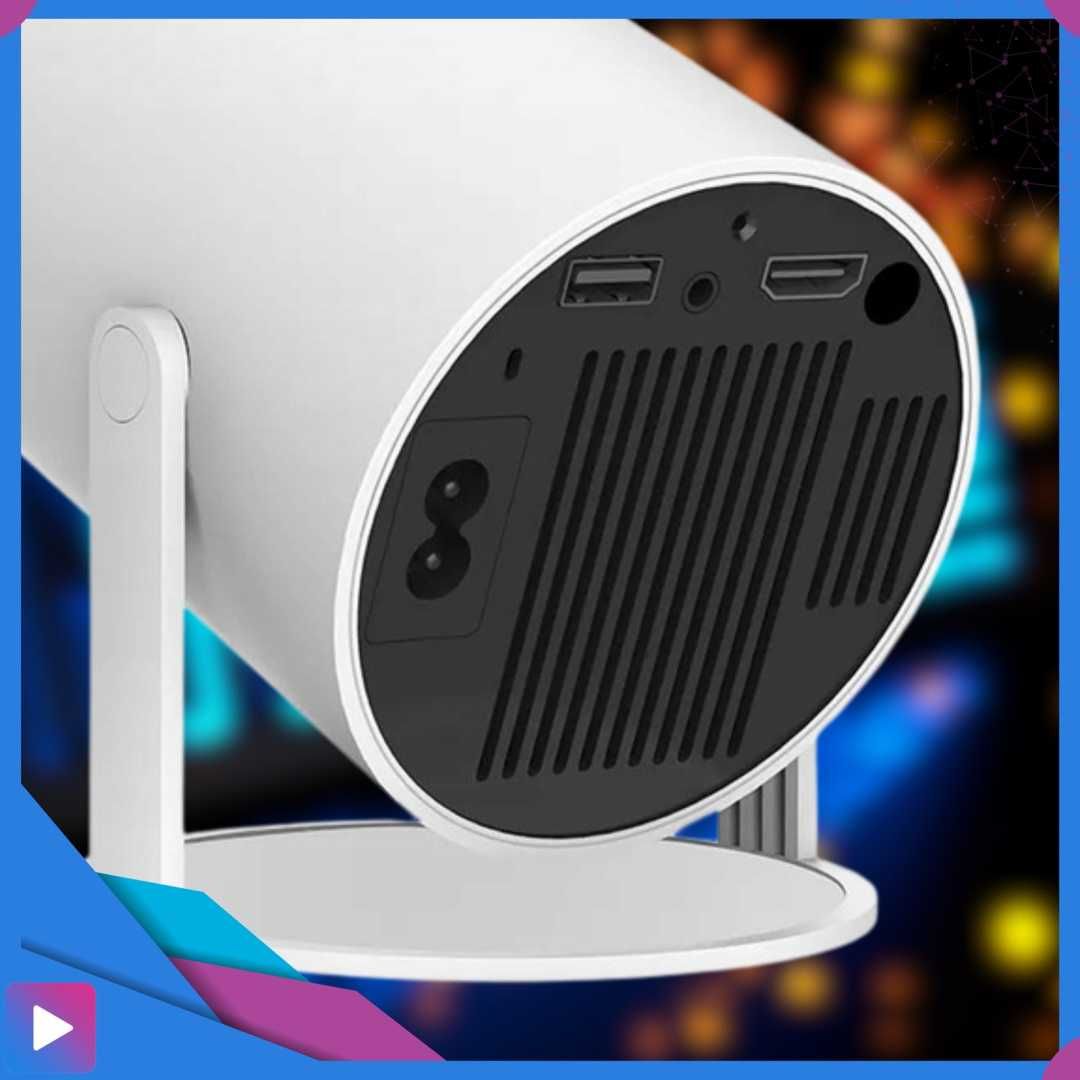 Projektor Smart Mini Android TV WiFi Bluetooth 5.0 HD 720p 4K Ready